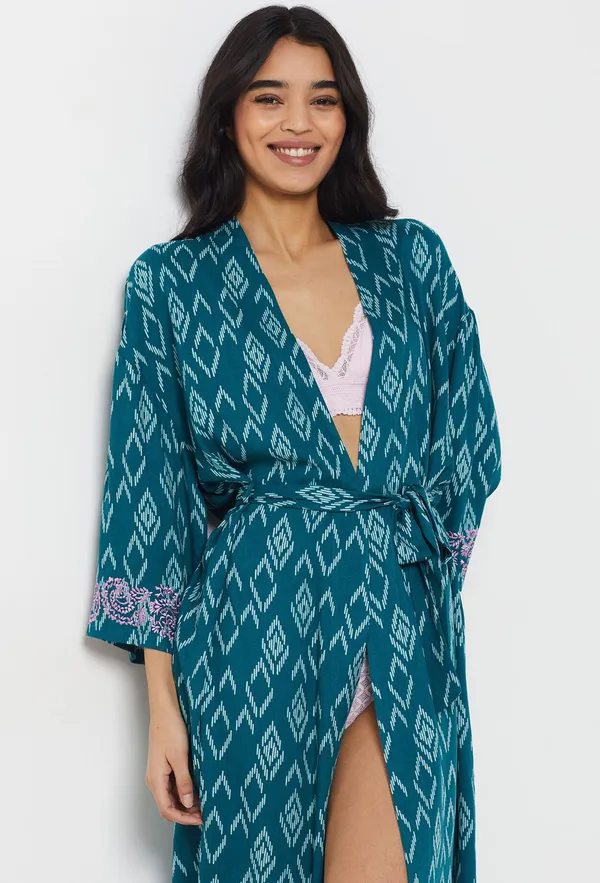 GISOU Long patterned robe 6543974