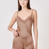 MILKY Silk pyjama shorts with lace details 6515191