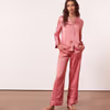 GIA Satin pajama shirt