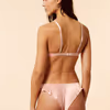 PASSION Satin brazilian bikini with ruffles