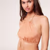 OSCAR Backless crop top
