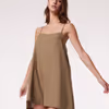 RYLEY Natural linen strapless pajama suit