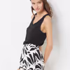 Printed pajama shorts-6540582