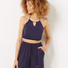 Satin crop top camisole-6540766