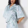 LISA Short-sleeved floral print pajama shirt 6544020