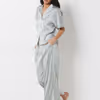 VINIA Chemise de pyjama imprimée en satin 6544034