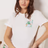 VELA More joy' printed pajama t-shirt 6545245