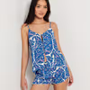 BLOSSOMFloral pajama shorts with ruffle details 6547087