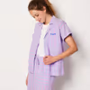 BELLA Short Sleeved Pajama Shirt