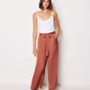 SATOWide-fit satin pajama pants 6547955
