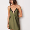 JOY Lace neckline nightdress with criss-cross back