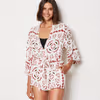 SURIE Tie-front short robe 6547989