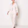 TIGER JACQUARD Satin pyjama trousers