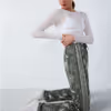 INAYA - Flared patterned pajama bottoms 6550809