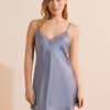 DESIRE Short Satin Nightdress With Lace Details 6550815