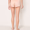 FEELING - Satin pajama shorts with lace details 6551243