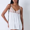 PROMISE - Short nightie with embroderie details 6551766