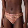 LUMINEUX Patterned bikini bottom brief 6552082