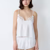 AMOUR - Satin nightshirt with lace details 6552364