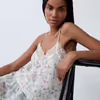 PRATI Floral print satin pyjama top 6552368