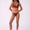 BETSY Bikini bottom briefs with jewel details 6552928