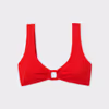 ZAGARA Bikini top bralette with ring detail 6553127