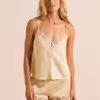 PRELUDE Satin Camisole with Thin Straps 6553546