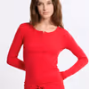 PAOLINA Long-sleeved pyjama t-shirt 6556031