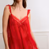MINUIT - Sheer tulle nightdress with heart pattern 6556903