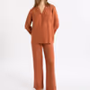 MANARI Heart-patterned pyjama shirt 6557042
