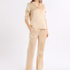 HENRITA Satin pyjama trousers with dalmatian print 6557125