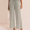 OSELIA Striped Capri Pants 6558542