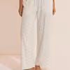 OLIVYA Floral Patterned Capri Pants 6558785