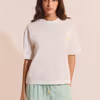 RIVIERA Cotton Pajama T-Shirt With Lemon Illustration 6558859