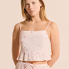 ORIA Pajama Top with Flower Pattern 6558935