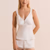 BRIDAL BLISS Satin Pajama Camisole 6560717