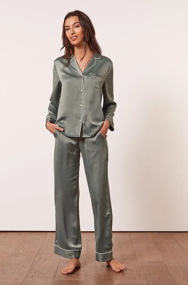 GIA Satin pajama pants