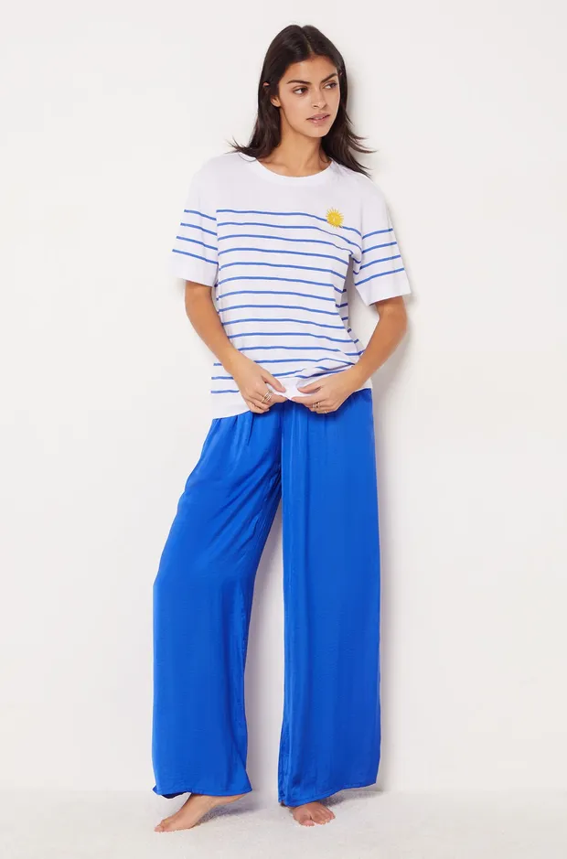 GWENN Striped pyjama T-shirt