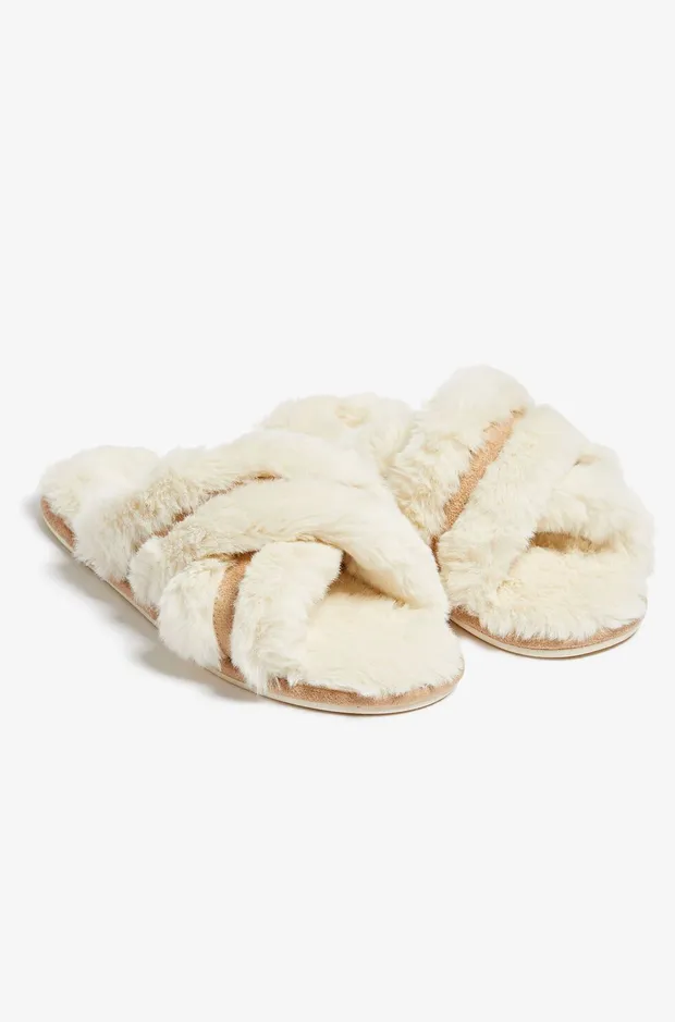 LORINE Fur mules slippers 6548130