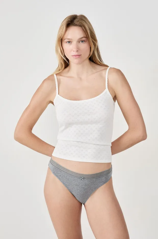 JACK LACE Pack of 3 cotton and lace briefs 6503521