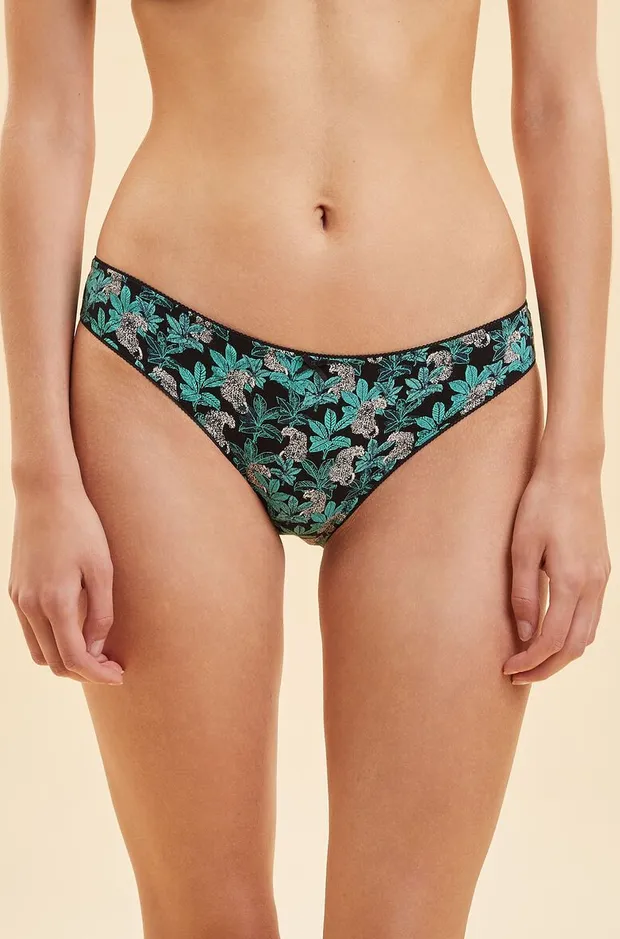 Set of 4 briefs - AMEL - TEAL - Etam