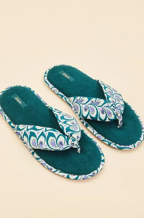 Chaussons tongs - ERWAN - VERT - Etam