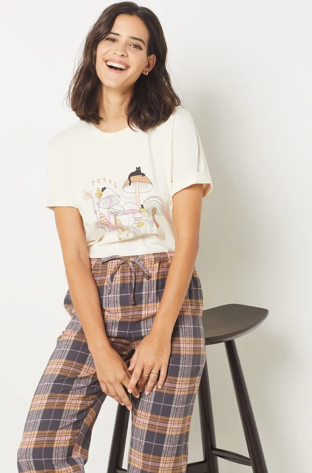 CELONA Plaid pajama bottoms 6541165