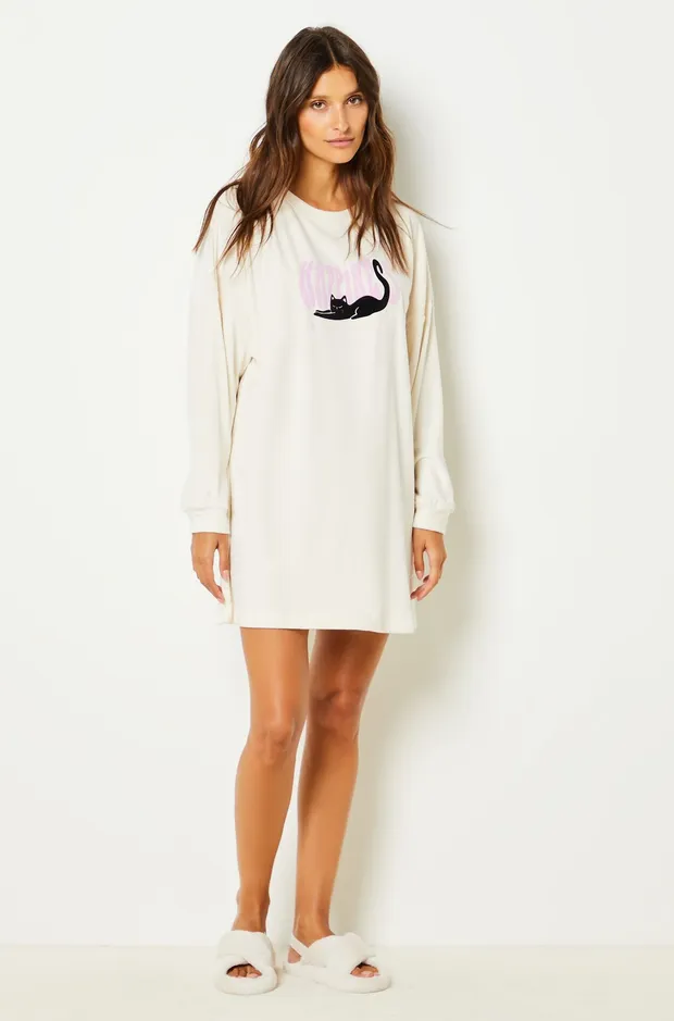 CANTIA Velvet nightgown 6541169