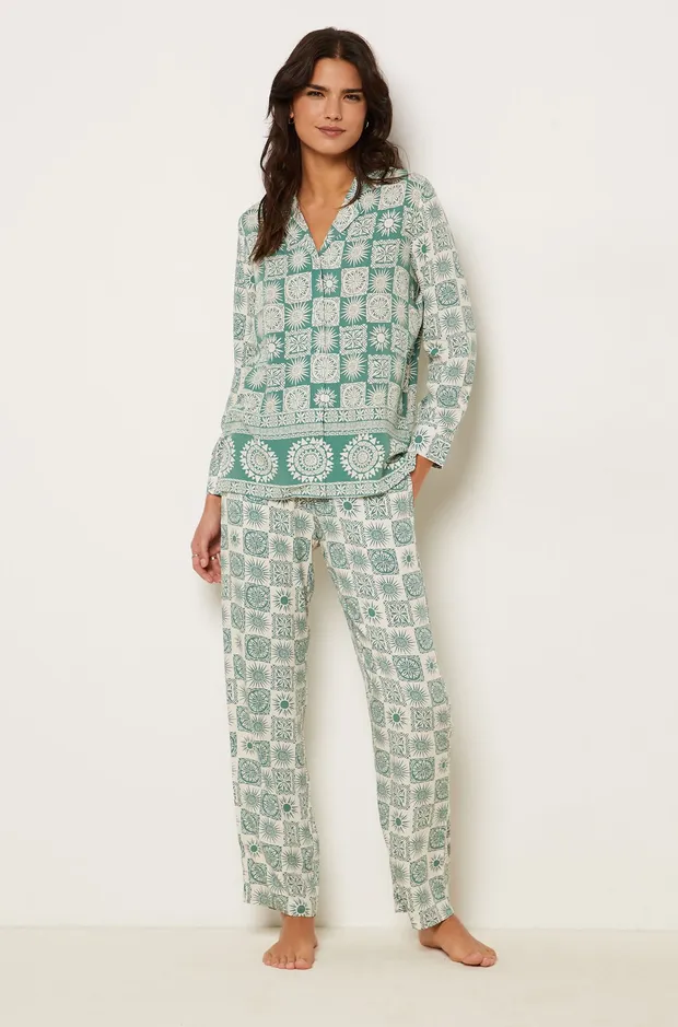 AIKKO Printed nightwear pant