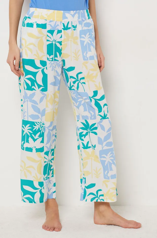 GIULIANA Floral pajama pants