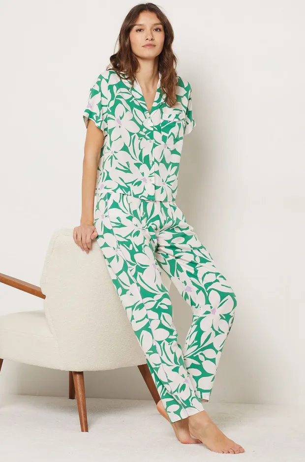 VYNS Floral print pajama pants 6544818