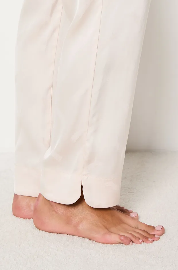 TIGER JACQUARD - Satin pyjama pant 6548739