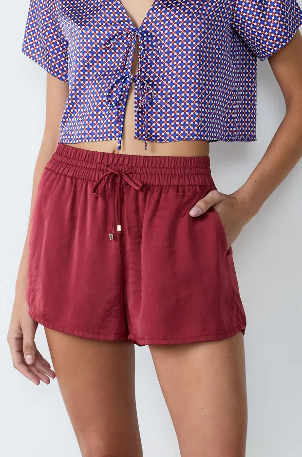 CHEETA Satin pyjama shorts 6552212