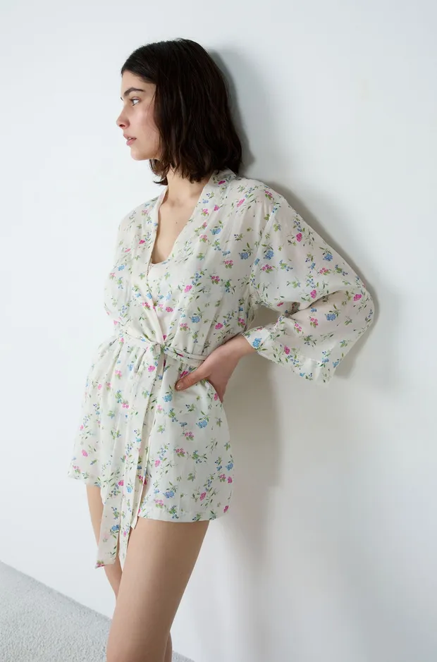 PRATI Printed robe 6552367